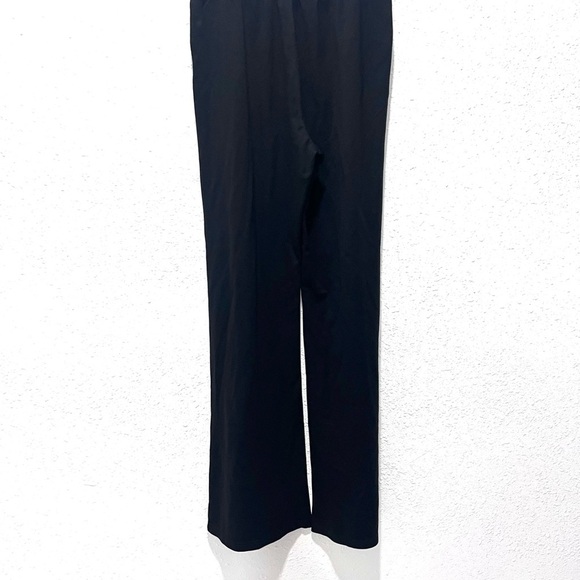 Suzanne Betro Black Button-Accent Pants Medium - Picture 4 of 9